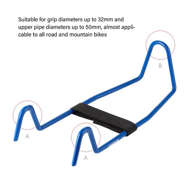 Road Bike Handlebar Holder Tool Bicycles Handlebar Stabilizer Bike Handlebar Reinforcement AntiSway Tool Enduring