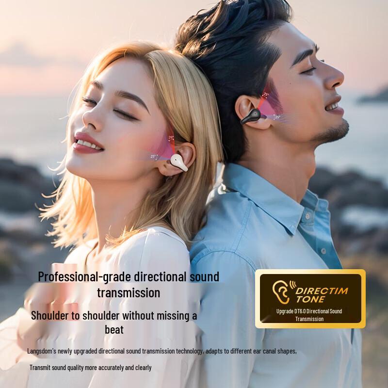 Lanston TS03PRO Open-Ear Clip-On Sport Bluetooth Earbuds