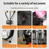 High Strength Cycling Lock Steel Cable Bike Lock with Key Flexible Antitheft Padlock For Cabinets, Helmets