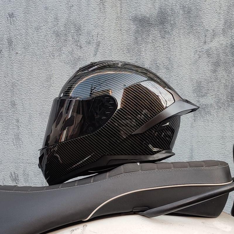 Unisex Full-Face Motorcycle Helmet with Gundam Design, Summer-Compatible, Large Spoiler, Bluetooth Slot