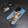 Cute Giraffe Phone Case For Samsung S26 S25 Plus S20 S20 Plus S22 Ultra S23 FE S21 Plus S21 Ultra Colorful Cover