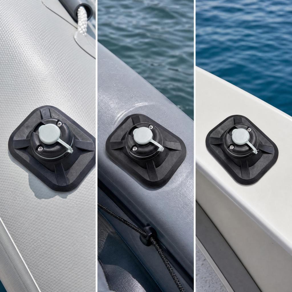 PVC Fixed Base Flat Fishing Rod Support Long-Lasting