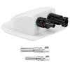 Solar Connect Box Motorhomes Solar Double Cable Gland