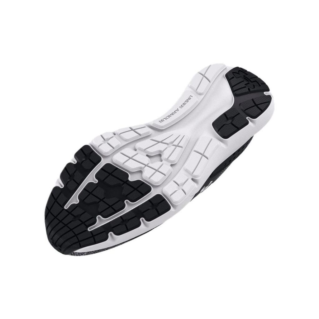 Under Armour Women's Surge 3 Slip Running Shoes Black White 3026507-001