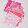 Handmade Cotton Patchwork Fabric Set, 10x10cm, Random Patterns