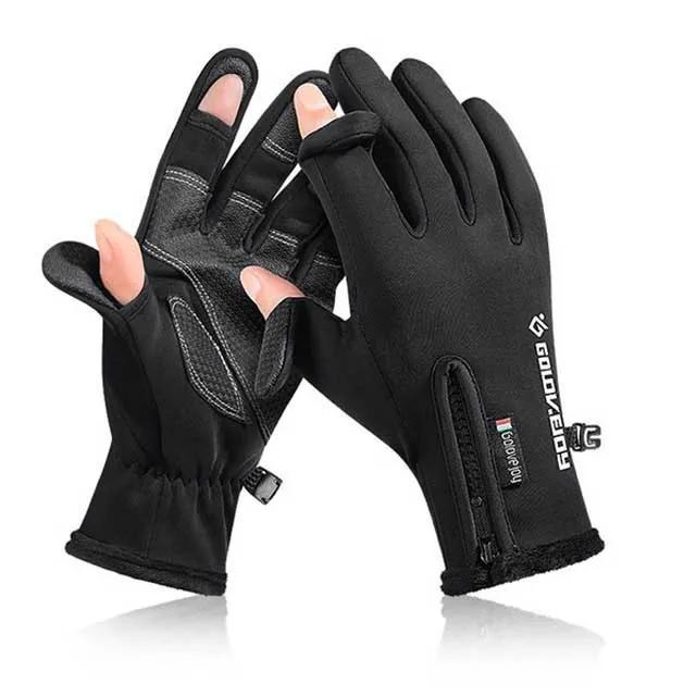 Touch Screen Men Cycling Gloves Waterproof Winter Bicycle Gloves Riding Scooter Windproof Outdoor Motorcycle Ski Bike Warm Glove