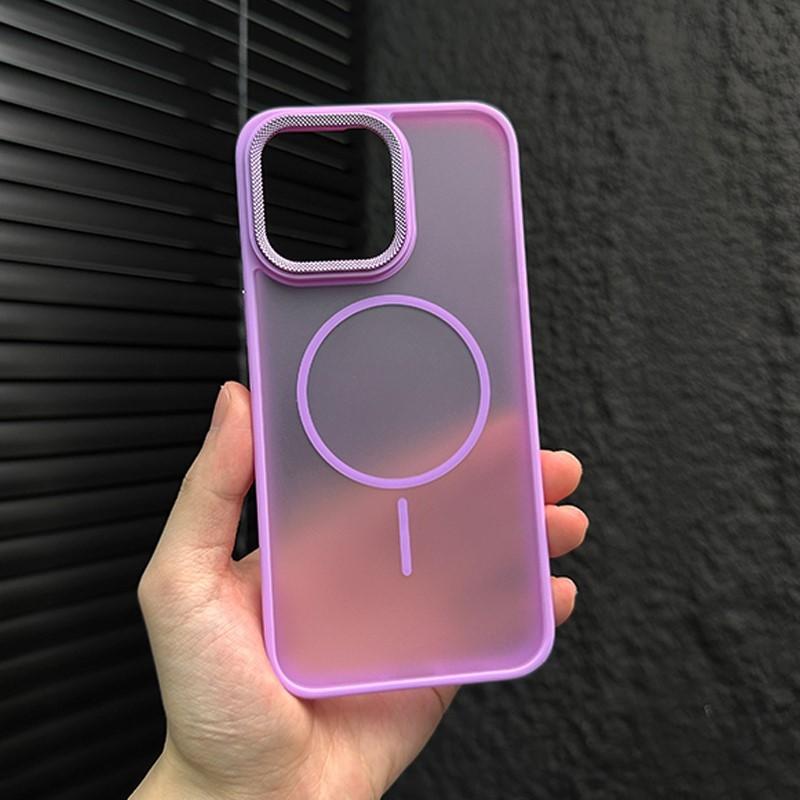 Luxury Metal Camera Ring Protection For Magsafe Case for iPhone 16 16E 15 14 Plus 13 12 11 Pro Max Matte Shockproof Bumper Cover