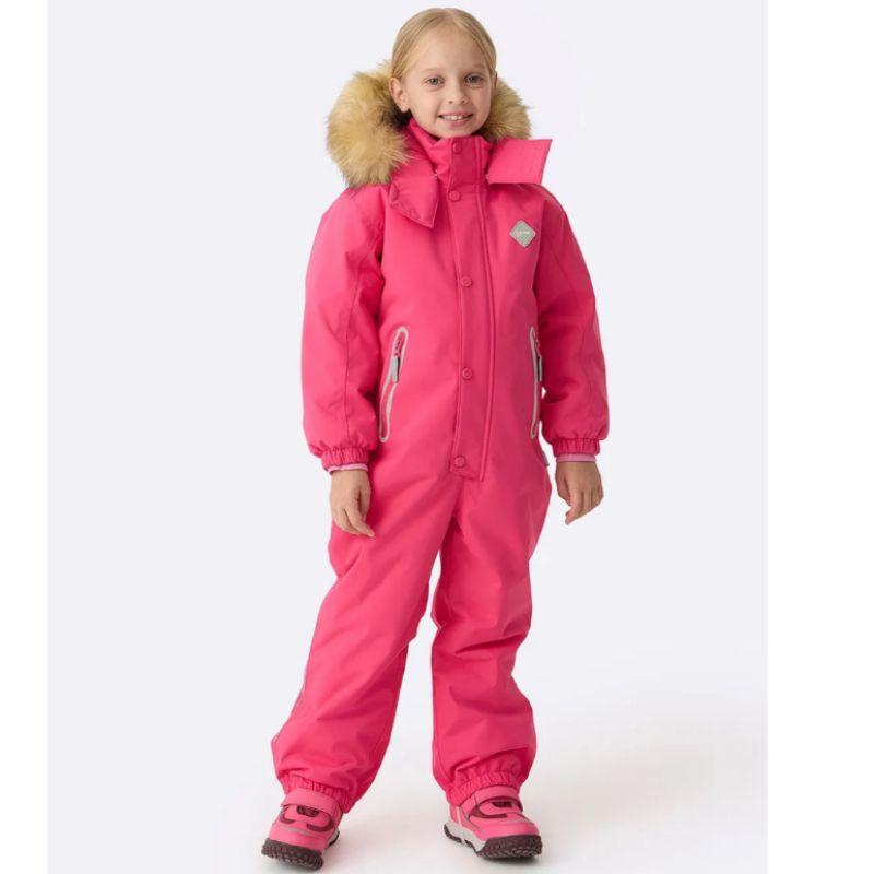 Boys and Girls Thickened Winter Children's Ski Suit Set, Boys and Girls Outdoor Thickened Waterproof Clothing and Pants Gear