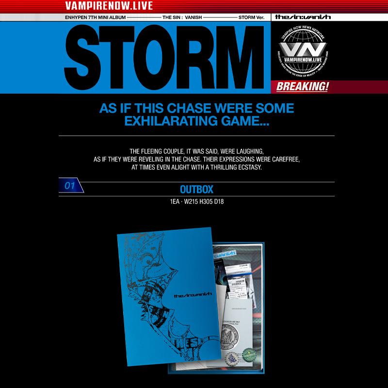 [PŘEDOBJEDNÁVKA] ENHYPEN – THE SIN : ZMĚNIT (ZAKÁZANÝ / DOSVIT / BOUŘE Ver.)