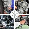 Steckschlüsseladapter Chrom-Vanadium-Stahl Schlagsechskant Schaftsatz 1/4" 3/8" 1/2" Verlängerung Bohrer Stangen-Satz Antriebskraft Bit Werkzeuge