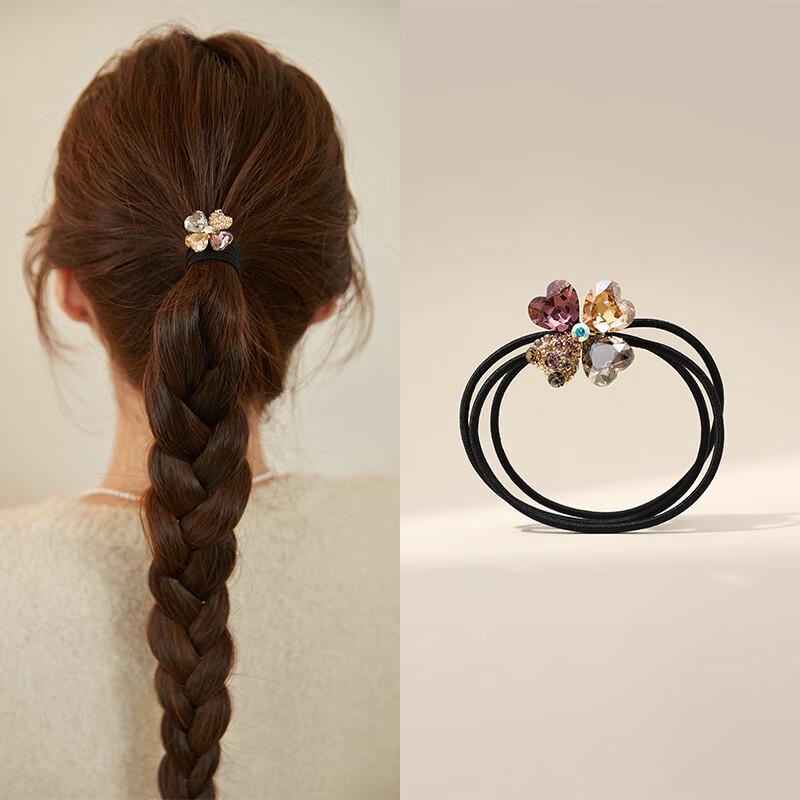 CHIMERA Clover Flower Elastic Hair Tie 1 Count