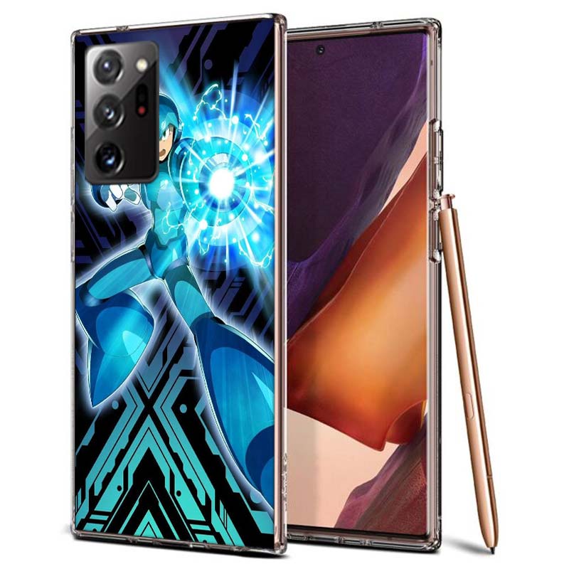 Game M-Megaman R-Rockman Phone Case for Samsung A55 A35 A25 A15 A07 A05S A16 A17 A26 A36 A37 A56 A57 Galaxy Note 20 10 A50S A71