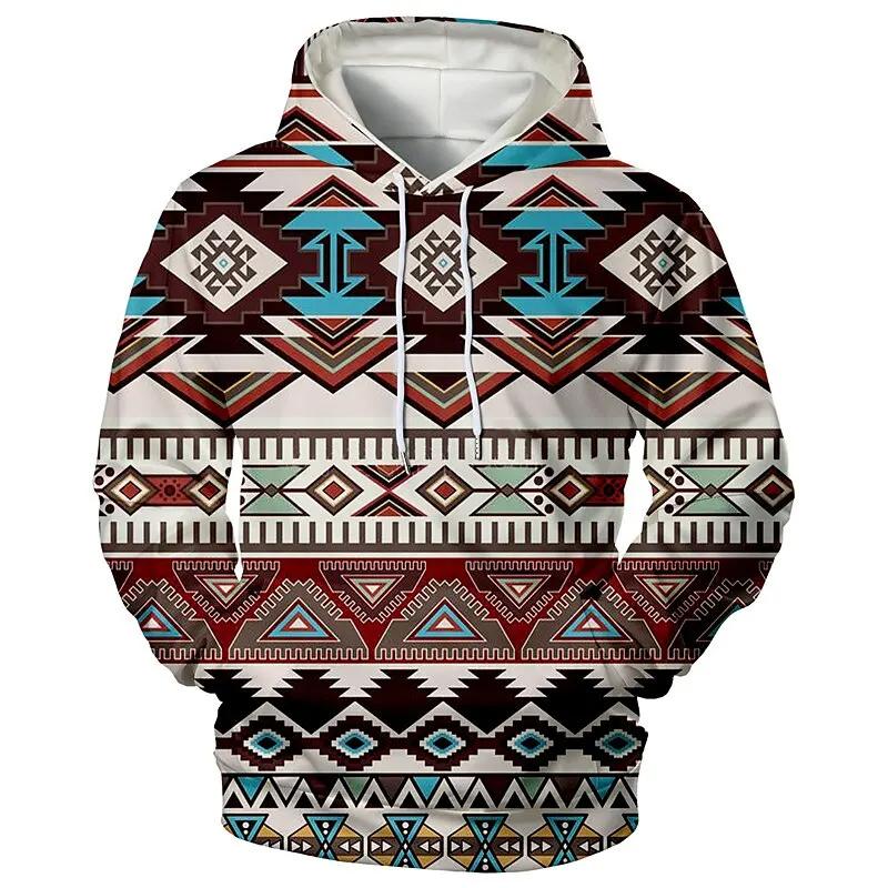 Men's Sweater 3d Printed Long Sleeve Tops Fashion Loose Casual Sweatshirt Top Oversized Hoodies For Men