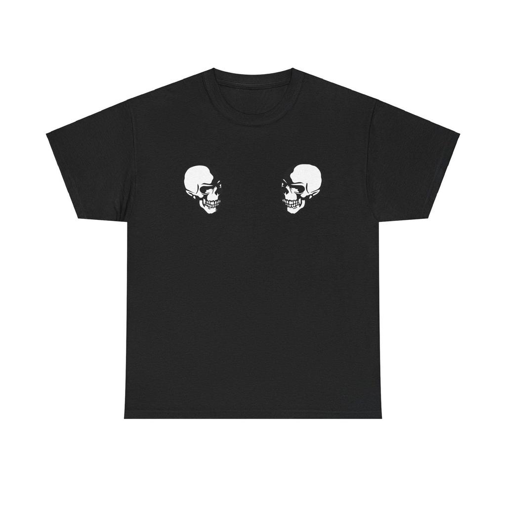 Number Nine School Of Visual Comedy - Le Magliette T-shirt Doppia Teschio