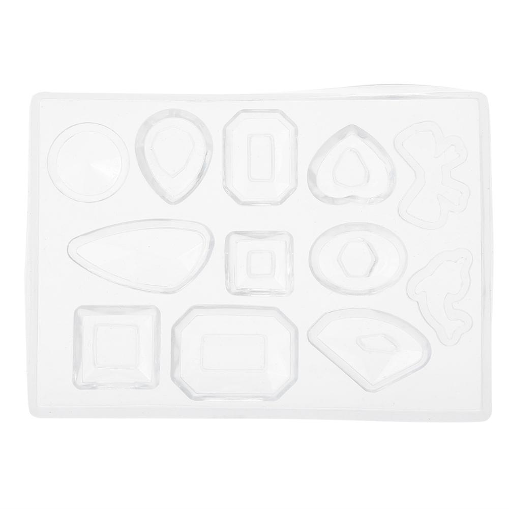 

Изготовление силиконовых форм для эпоксидной смолы Инструмент для изготовления геометрических украшений Подвеска Серьги Формы ручной работы