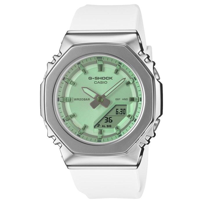 [Casio] G-Shock GM-S2110SR-7AJF Women s Watch, White/Green