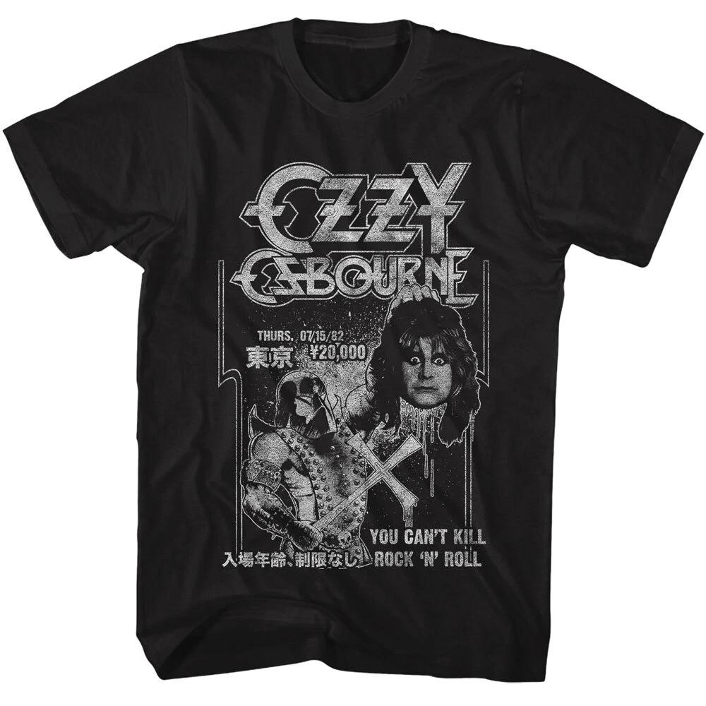 

Ozzy Osbourne You Can t Kill Rock N Roll 82 Men s T Shirt Metal Band Music Merch 4XL
