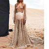 Popular Women's Clothing European and American Small Dresses, Mesh Sparkling Long Sexy Nightclub Dresses for Women