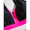 Vintage Black Patchwork Bikini Set 2025 Women Double Strap V Neck Push Up Pleate High Waist Swimsuit Beach Bathing Suit Swimwear