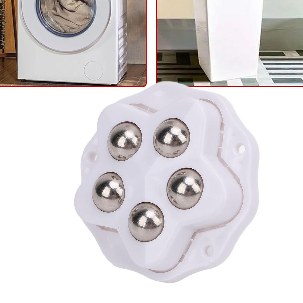 12PCS Self Adhesive Caster Wheels with Brake Pads 360 Degree Rotation Heavy Duty Furniture Casters for Appliances Bookcase Nightstand  