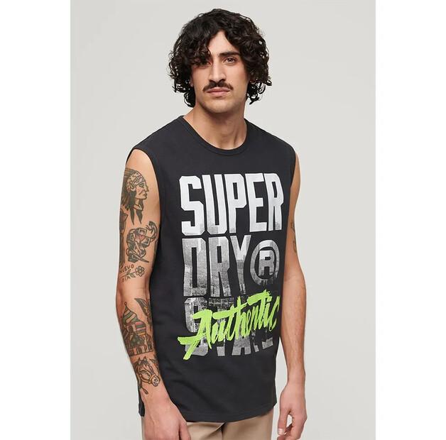 

Superdry Футболка без рукавов Photographic Logo S