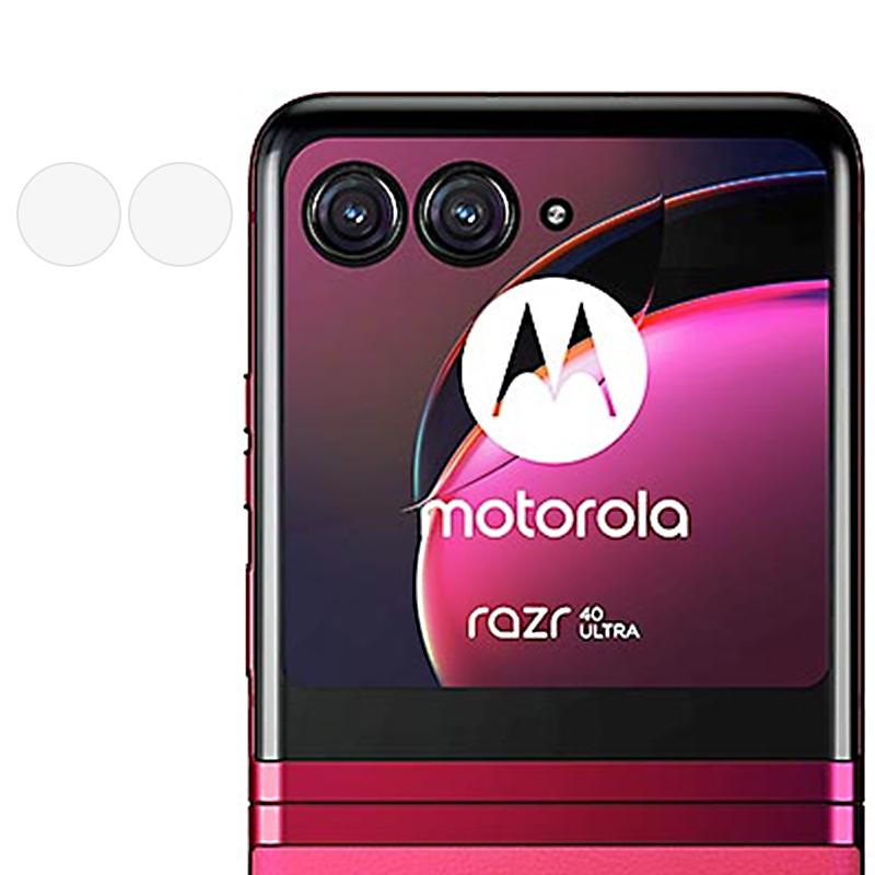 

Для Motorola Razr 40 Ultra 5G Захисна плівка для задньої лінзи Стійке до подряпин Натрієво-кальцієве скло Захисник лінзи камери Type A