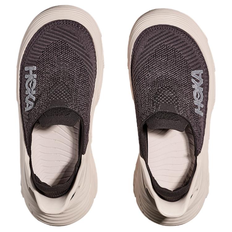 HOKA ONE ONE Restore TC Comfortable Casual Shoes Unisex sneakers Black Brown 1134532-GXYG