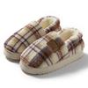 Couple Cotton Slipper Bag and Thick-bottomed Home Indoor Bedroom Autumn and Winter Velvet Warm Wool Slippers