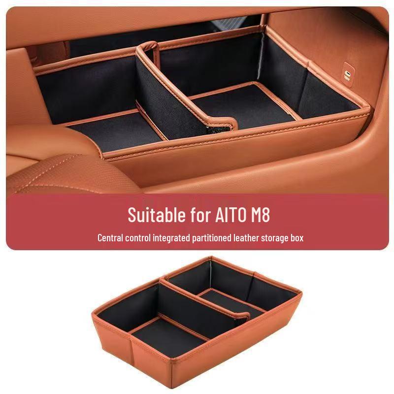 AITO M8 Center Console Lower Storage Box Organizer Upgrade