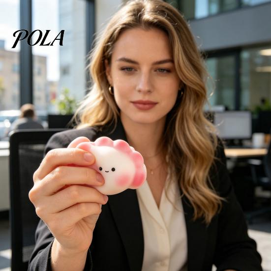 Squeeze Stress Ball Dumpling Pinching Toy, Relief Soft Elastic Fidget Rebound Portable Mini Ball, for Anxiety And Irritability Release Reliever