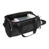 New LiNing Training Series Polyester Travel Bag, Handbag, Shoulder Bag, Crossbody Bag, Gym Bag Regular Unisex Pure Black ABLS119-2