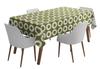 Vargottam Indoor Outdoor  Tablecloth  58x102 Inch  Rectangle  Tablecloth Waterproof Patio  Table  Cloths- Spring Summer  Table