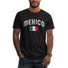 Mexico Flag Letters Print Tshirt Men Cotton Large Size Casual Tshirts Summer Outdoor Fishing Short Sleeve Tops Tees Streetwear