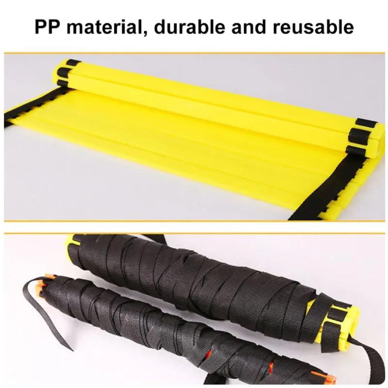 Koordinationsleitern, Nylongurte für Geschwindigkeitstraining und sportliche Flexibilität, Agilität, Fußballtraining, Energieleiterausrüstung