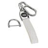 White TPU 4 Button Key Fob Cover Case Holder Bag with Keychain Fit For Chery Omoda C5 Jaecoo J7 Arizzo 5