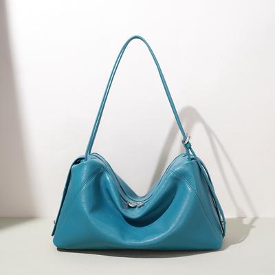 New Korean-style Simple and Casual Shoulder Bag, Relaxed High-end Tote Bag Design, Pillow Bag for Women