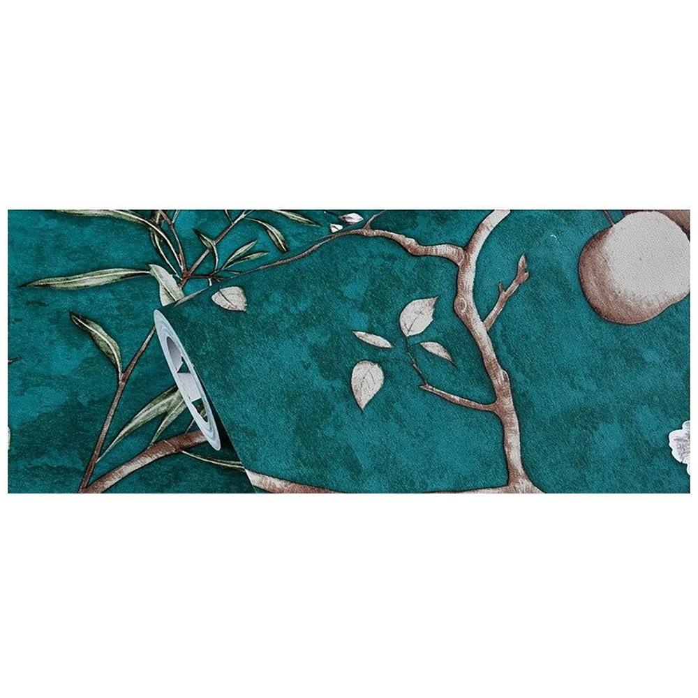 Non Woven Self-adhesive American Wallpaper for Bedroom Cozy Living Room Sofa Background Wall Decoration