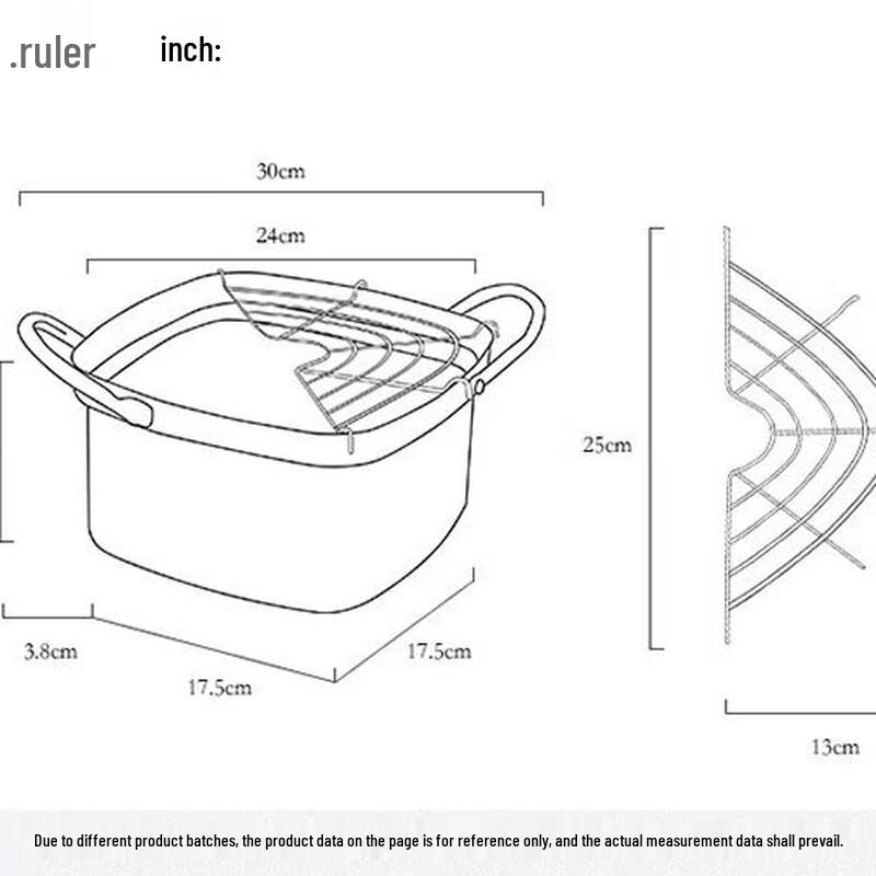 Мультифункциональная антипригарная фритюрница Chuidahuang TG20YZ с решеткой