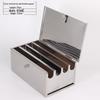 Stainless Steel Countertop Knife Block with Lid