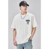 Latest Summer Short-sleeved American Heavy Cotton T-shirt for Men and Women Comfortable Fit Leisure Couple Outfit Half-sleeved