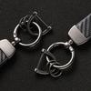 Car Carbon Fiber Style Keychain Microfiber Leather Key Chain For Volvo Xc60 Xc90 V40 V60 S60 V50 V90 S80 C40 XC40 V70 Rdesign