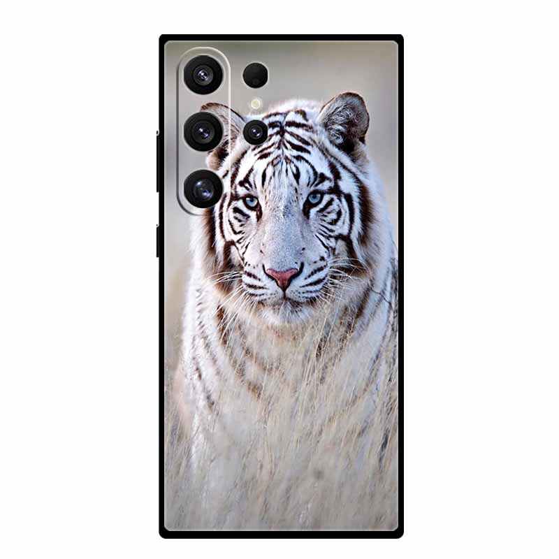 

Phone Case For Samsung S26 S25 S24 Pro Cover S23 FE S22 Plus Ultra Protector Galaxy S 26 24 23 25 Edge Animals Patterns Bumper S24 FE
