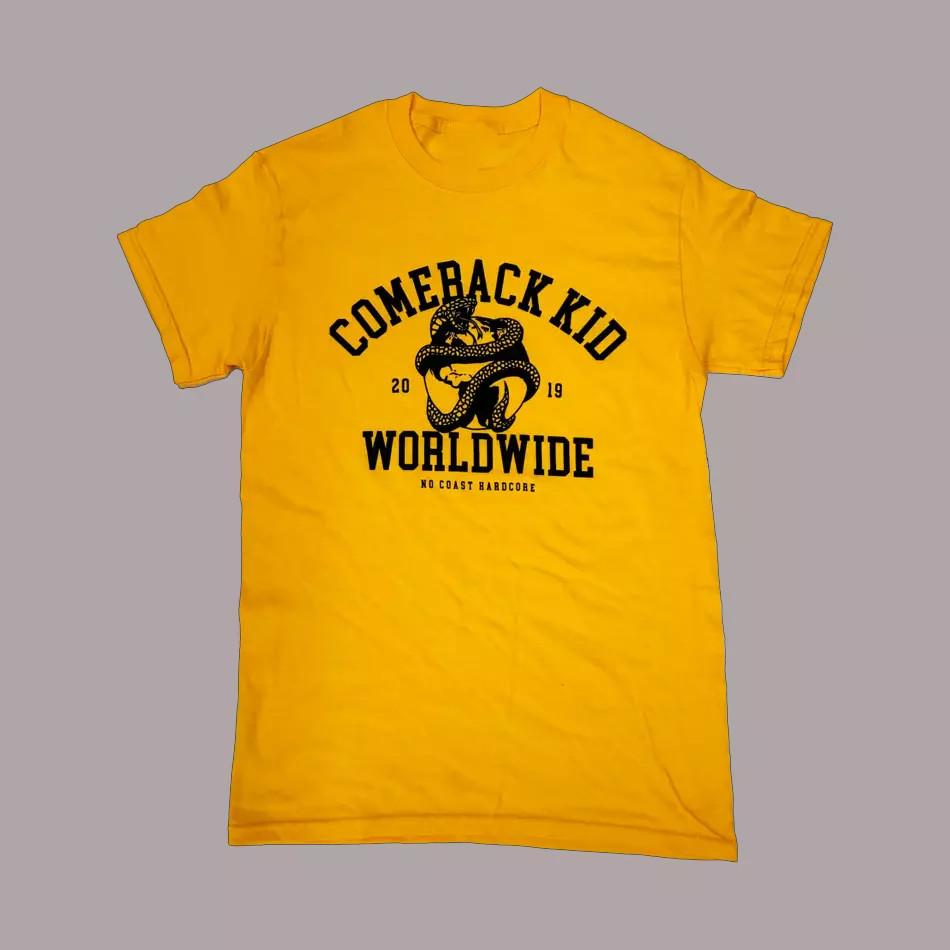 

Comeback Kid Band Worldwide NO Coast Hardcore T Shirt Full Size S-4XL L