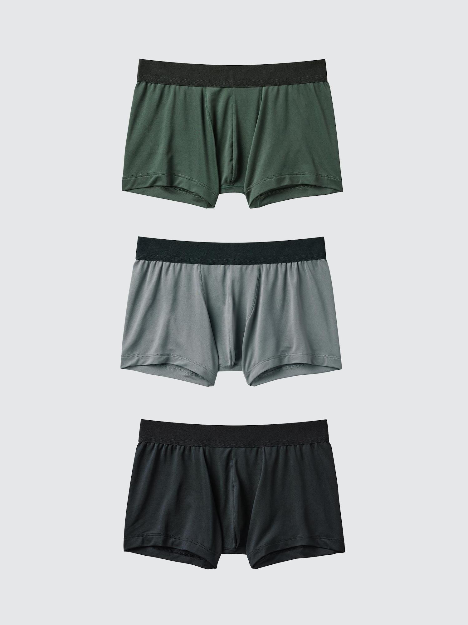 

Uniqlo Airism Боксеры 3 шт. 58 DARK GREEN/100