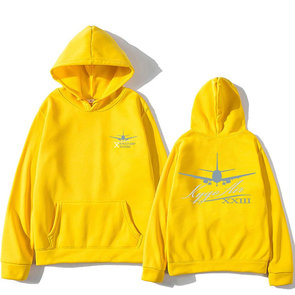 Kygo Air Sweat à capuche Homme Femme Mode Automne Hiver avec Capuche Manches Longues Vêtements Pull Graphique Deux Côtés