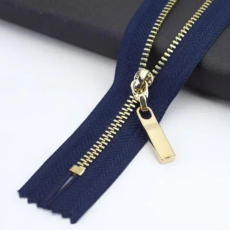 5/10Pcs 3# 15-30cm Close-end Metal Zippers Purse Handbag Zip Closure Decor Zipper for Clothes Pocket Zips DIY Sewing Accessory