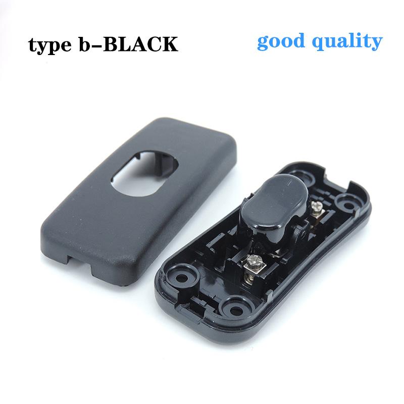 Weiß schwarz 303 Wippschalter EIN AUS Drücken für Tisch Schreibtisch LED-Licht Verdrahtung Elektrischer Online-Schalter 110V 250V