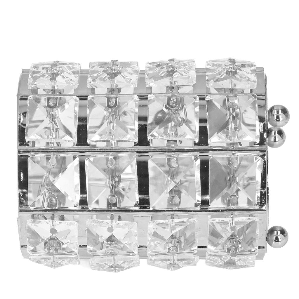 Makeup Brush Holder Crystal Metal Durable Elegant Style Wide Application Pen Holder for Brush