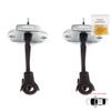 BDP1354-1 2 Pieces Front Door Hinge Brake Stop Check Strap Limiter for Toyota Hilux MK7 N1 N2 N3 Fortuner MK1 N5 N6 2004-2015 686100K012