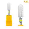 1pcs Ceramic Nail Drill Bits Professional Manicure Pedicure Burr File Electric Nail Art Machine Accessories